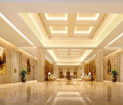 北京軍區酒店大堂